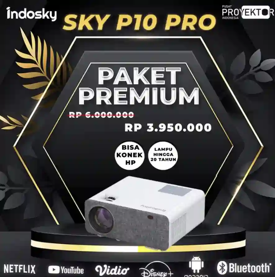 proyektor P 10 dari Pusat Proyektor Indonesia
