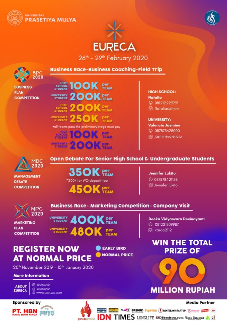 EURECA 2020: Seizing Economic Turbulence through Sustainability
