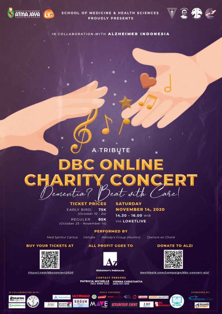 DBC UNTUK ALZI: Konser Penghormatan penuh makna untuk mendukung kesadaran dan kepedulian terhadap demensia.