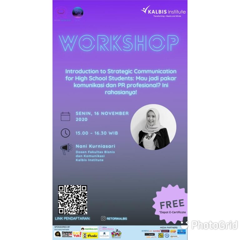 Join Masterclass Retorikalbis 2021 for insightful webinars on strategic communication and PR, featuring expert speakers and career tips.