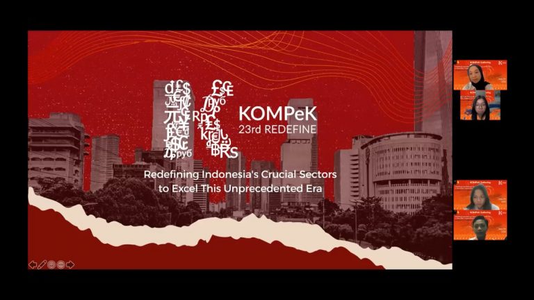 Ikuti Kompetisi Ekonomi KOMPeK 23 untuk mengasah kemampuan ekonomi dan bersaing dalam berbagai cabang lomba tingkat nasional.