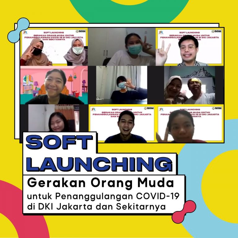 Gerakan Orang Muda untuk Penanggulangan COVID-19 di DKI Jakarta dan sekitarnya resmi dimulai! berkumpul untuk edukasi, advokasi, dan aksi.