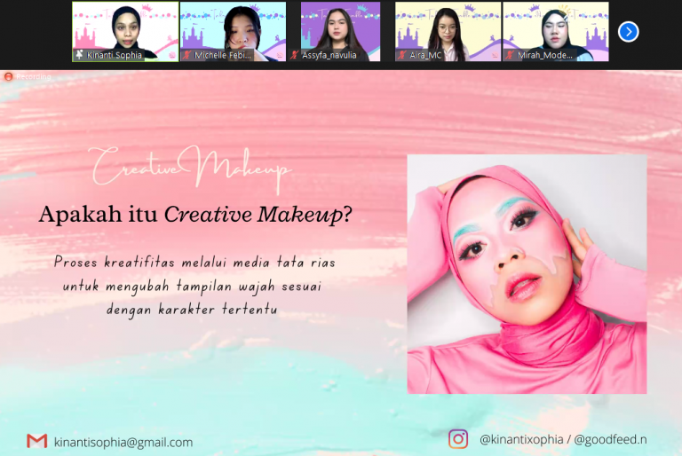 Ikuti Beauty Class Riasan Kreatif dan pelajari teknik makeup dari MUA berpengalaman dengan inspirasi karakter Disney.