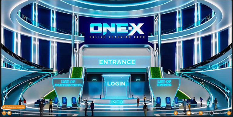 ONE-X: Tingkatkan Kompetensi dan Karir melalui expo pembelajaran online, virtual booth, webinar, dan talkshow menarik.