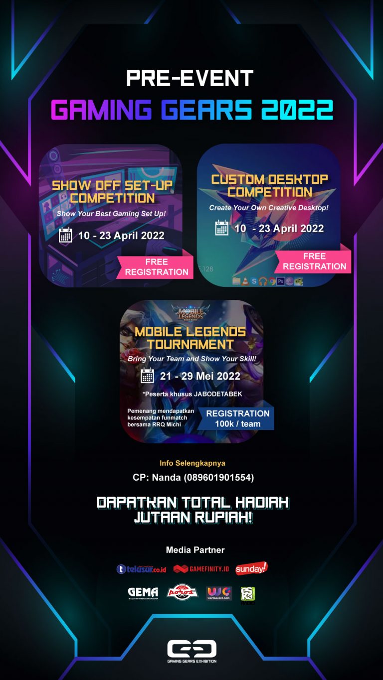Mengemas Antusias PC Gamers dan Mobile Gamers Lewat Pre Event Gaming Gears Exhibition