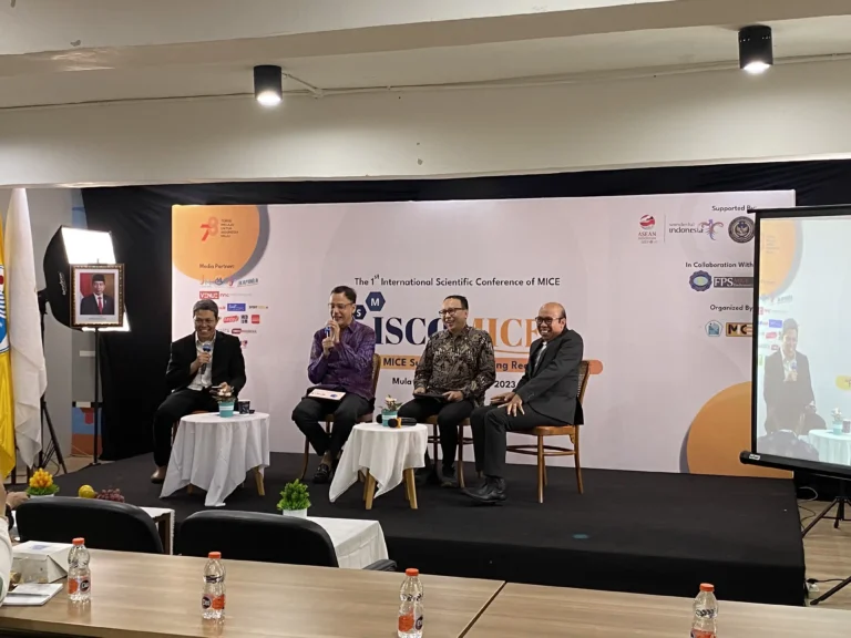 Program Studi MICE Politeknik Negeri Jakarta Sukses Gelar ISCOMICE 2023: International Scientific Conference MICE  Pertama di Indonesia