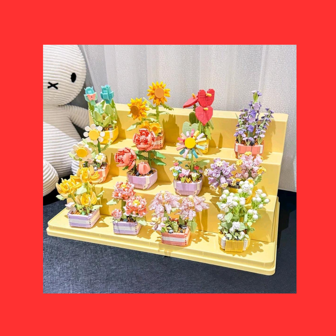 Lego/puzzle bunga