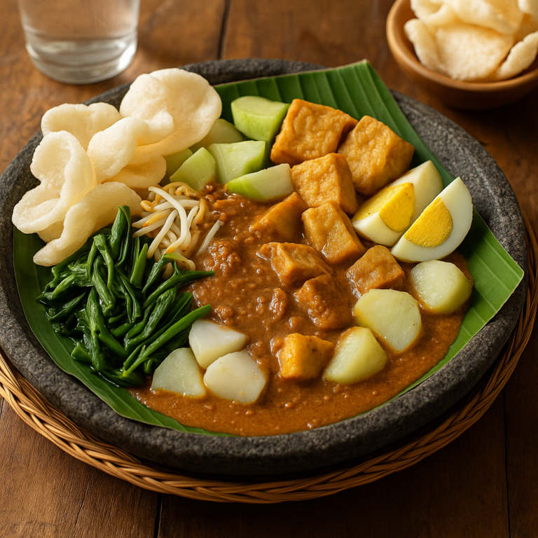 Gado-gado makanan khas indonesia yang melegenda