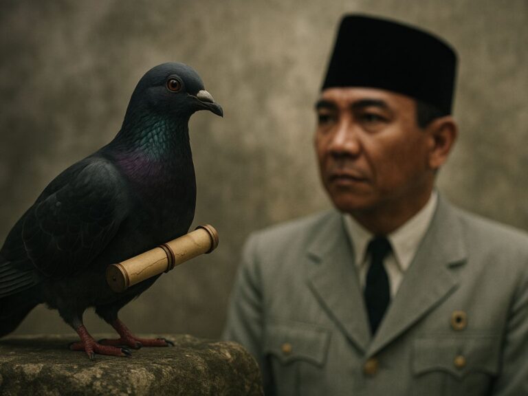 Temukan kisah misterius merpati pos Bung Karno yang diduga membawa pesan rahasia keseluruh Nusantara. Mitos atau fakta tersembunyi?
