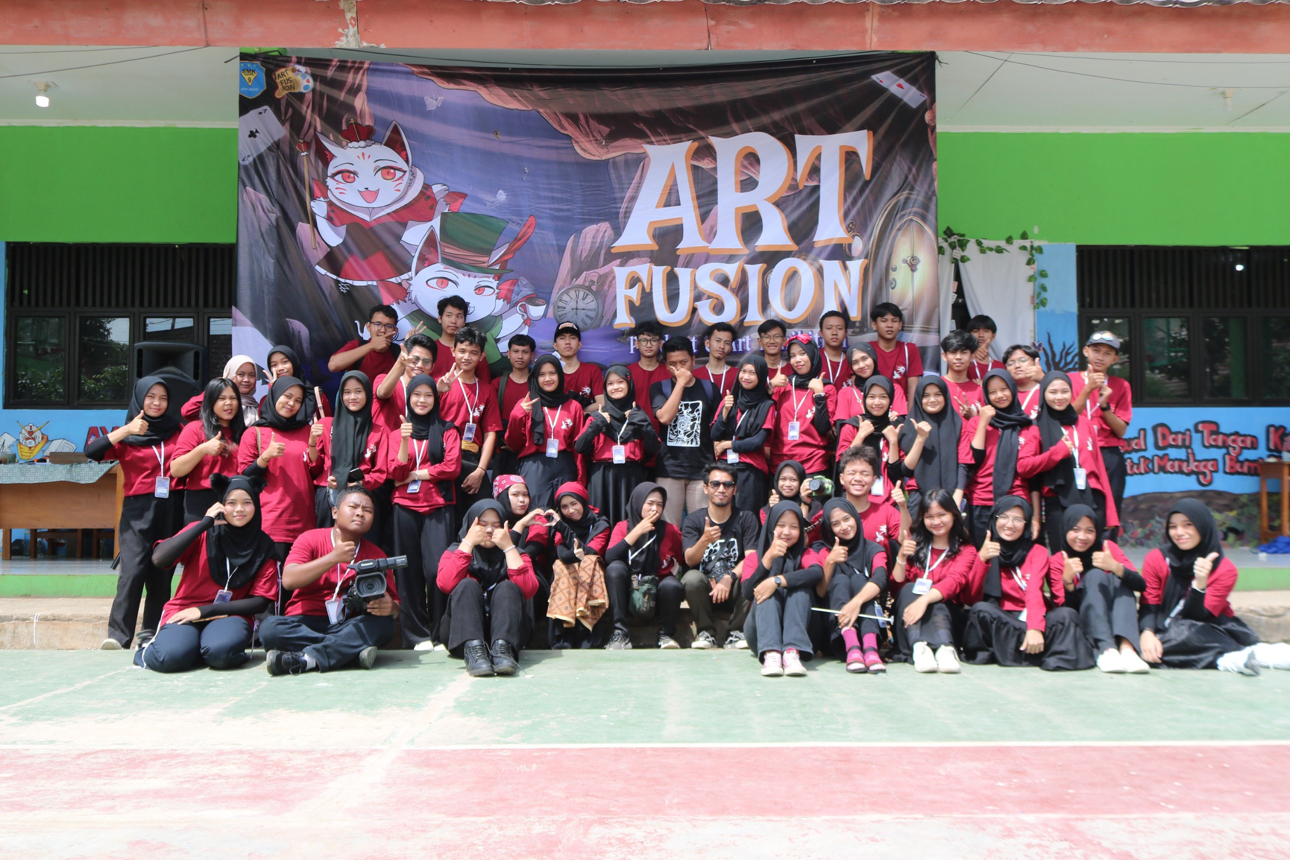 Program ArtFusion Exhibition SMKN 9 Kota Bekasi