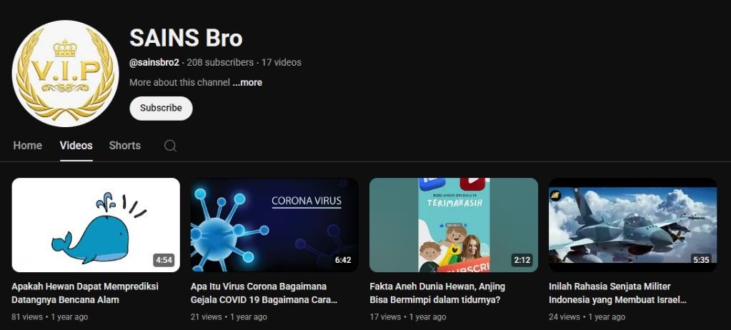 Sisi Terang adalah channel berbahasa Indonesia dari Bright Side, sebuah media edukasi global yang terkenal dengan konten infotainment. Channel ini membahas berbagai topik menarik seperti fakta-fakta dunia yang belum banyak diketahui, tips hidup sehat, kebiasaan unik dari berbagai negara, hingga trik psikologi yang bisa diterapkan dalam kehidupan sehari-hari. Yang membuatnya menarik adalah visual animasi yang cerah, narasi yang mengalir, dan topik yang luas sehingga penonton tidak mudah bosan. Video-videonya sering mengangkat rasa ingin tahu dan bisa membuat kamu terhibur sambil tetap mendapatkan pengetahuan baru.