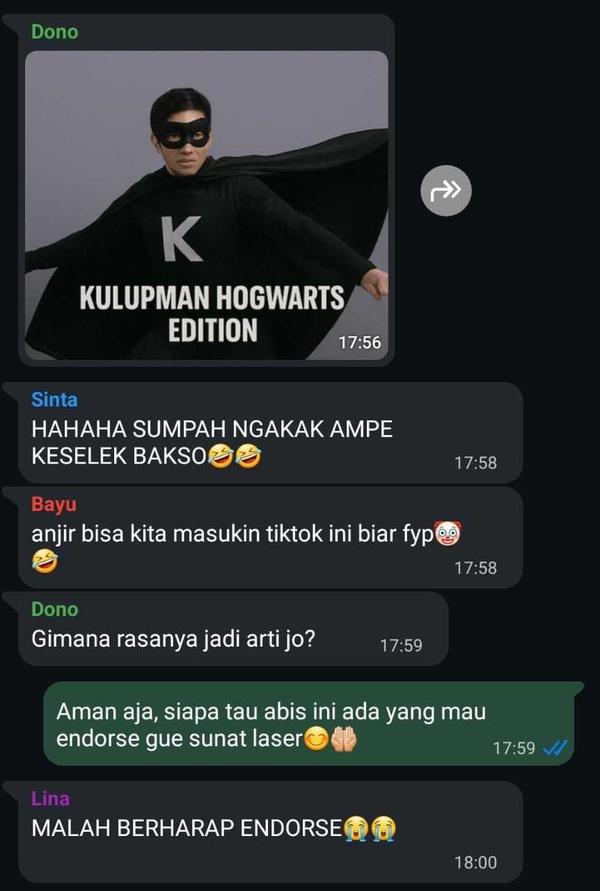 Gagara sunatnya pending sampai udah gede, Bejo mendadak semakin trending di sekolah. Cek cerita selengkapnya di sini