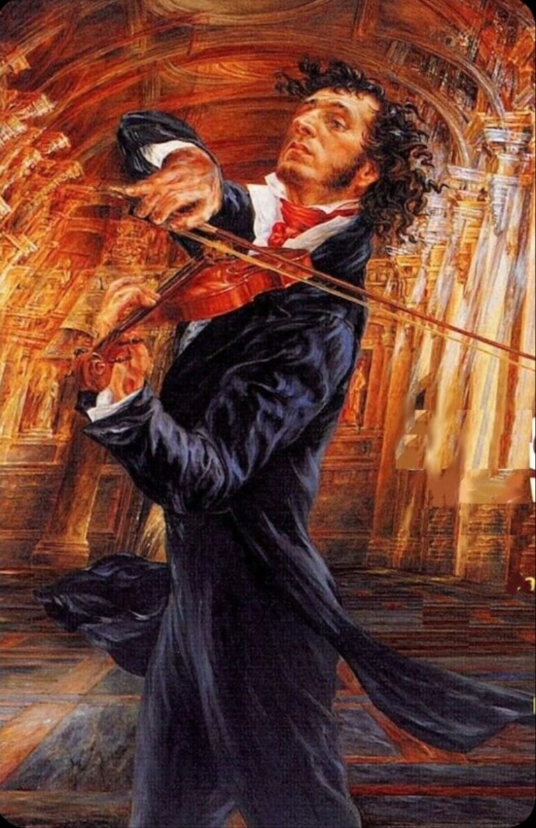 Paganini performed Caprice 24 gracefully.