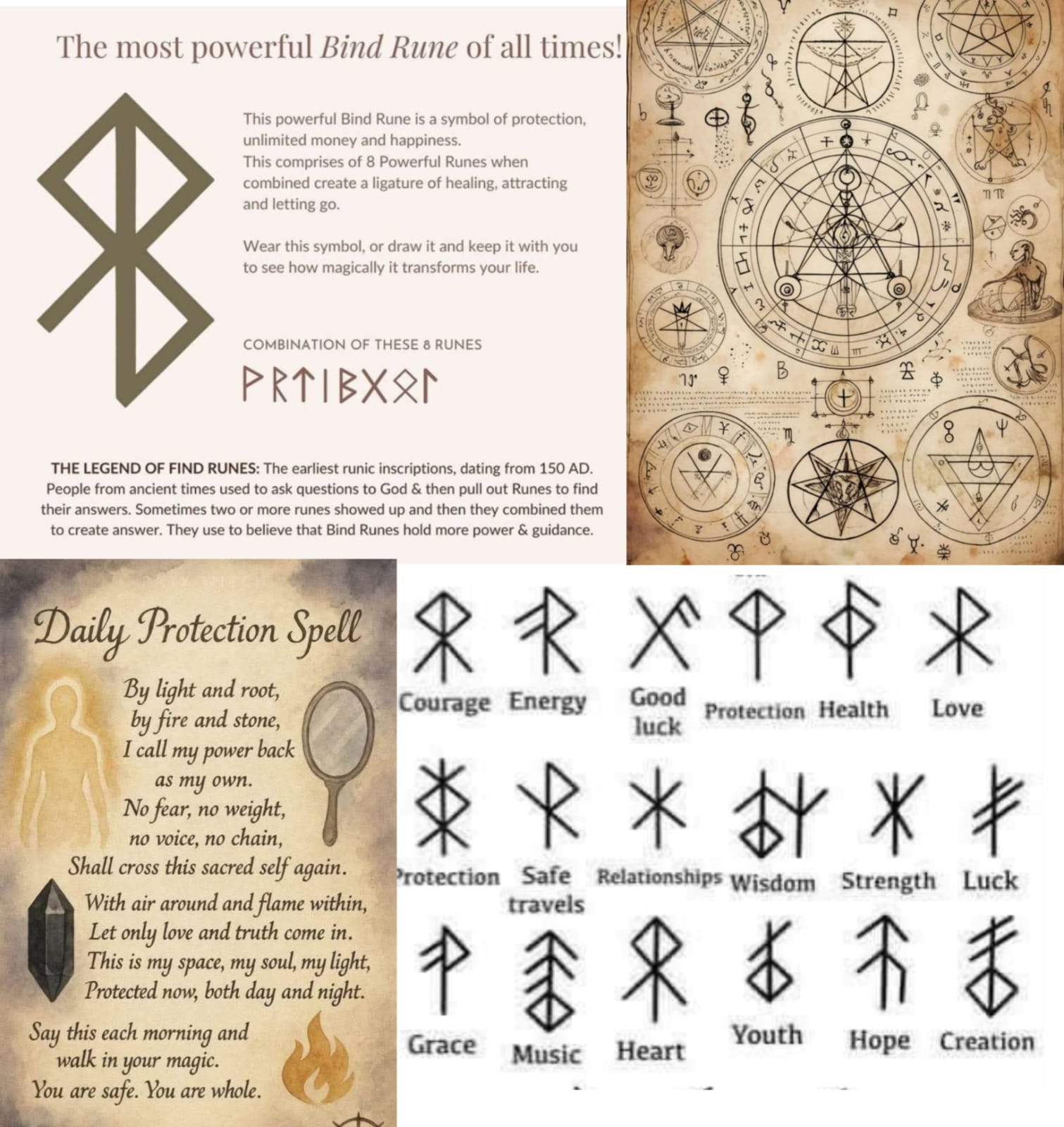 Bindrunes, Sygils and Glyphs