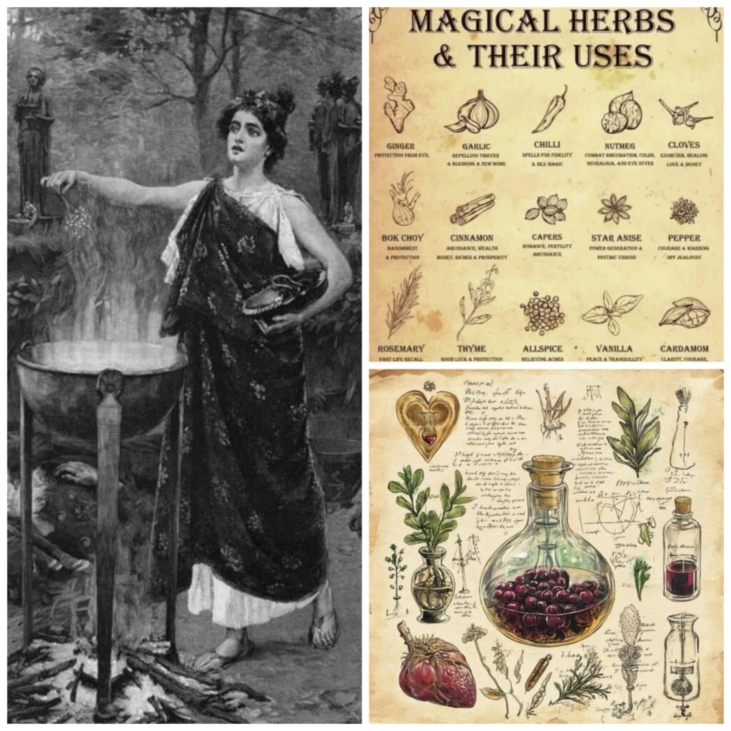 Herbs Spices and A Witch