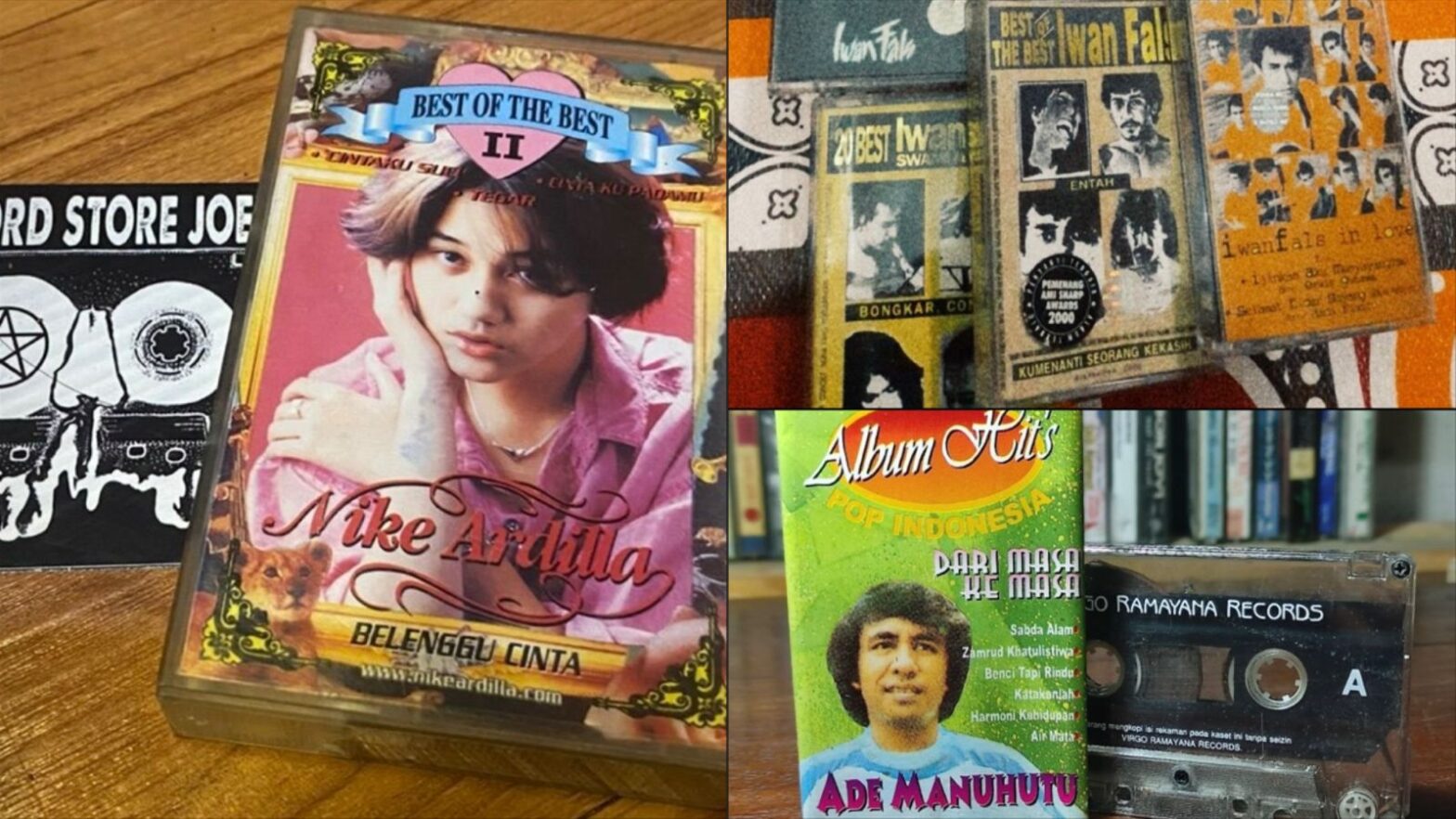 Kenalan dengan komunitas kolektor nostalgia muda Indonesia yang memburu kaset, komik, dan barang jadul era 80–90an.