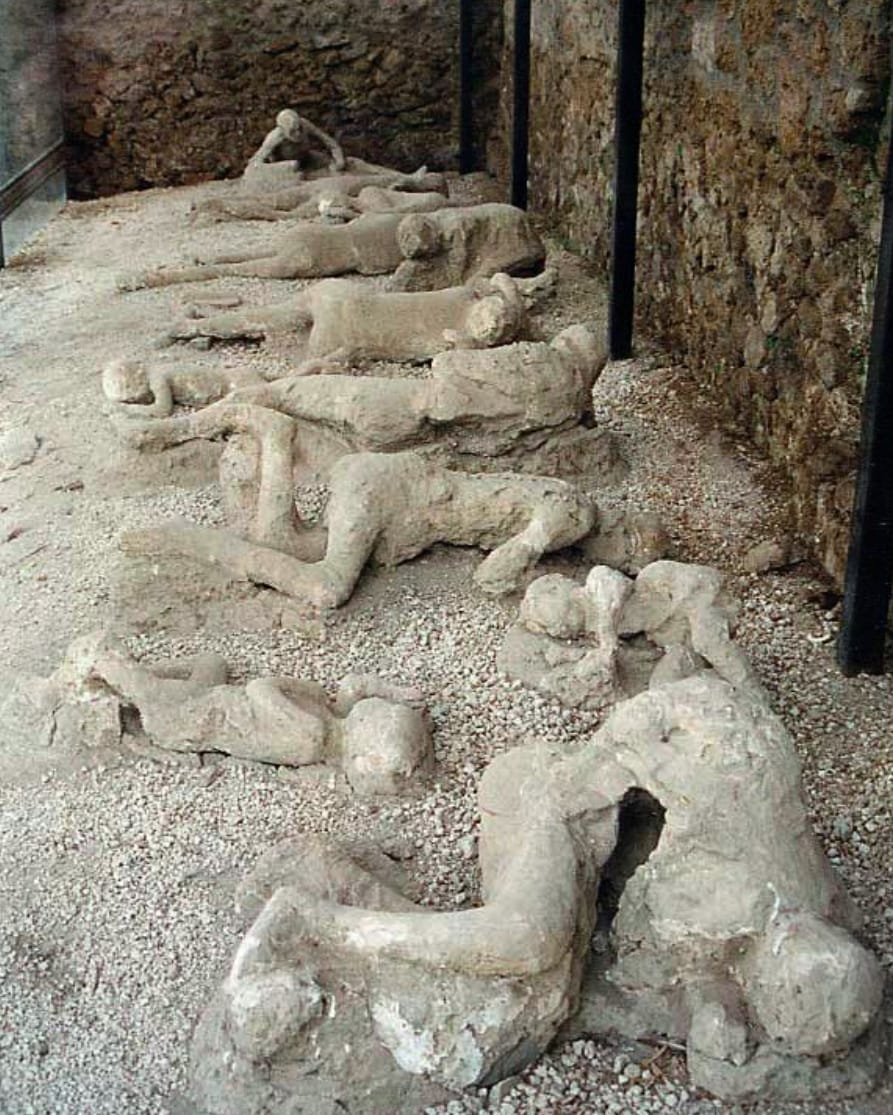 The Victim of Vesuvius Eruption