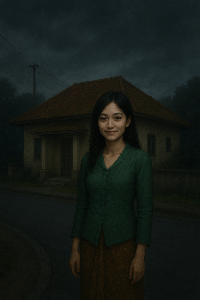 Langit semakin gelap, namun sampai saat ini mereka belum sampai tujuan mereka. Sebuah cerpen horor "Mampur Sebentar ya Teh"