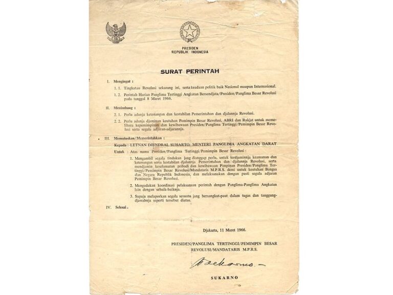 Dugaan Dokumen Supersemar Palsu dan Misteri Sejarah yang Hilang!