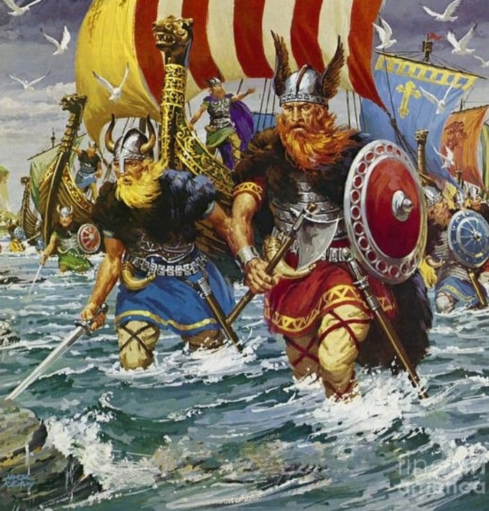 The Vikings were known as the sea conqueror.