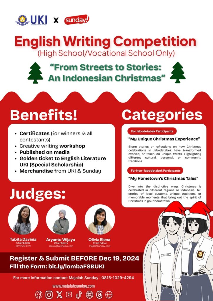 Natal 2024 - Majalah Sunday