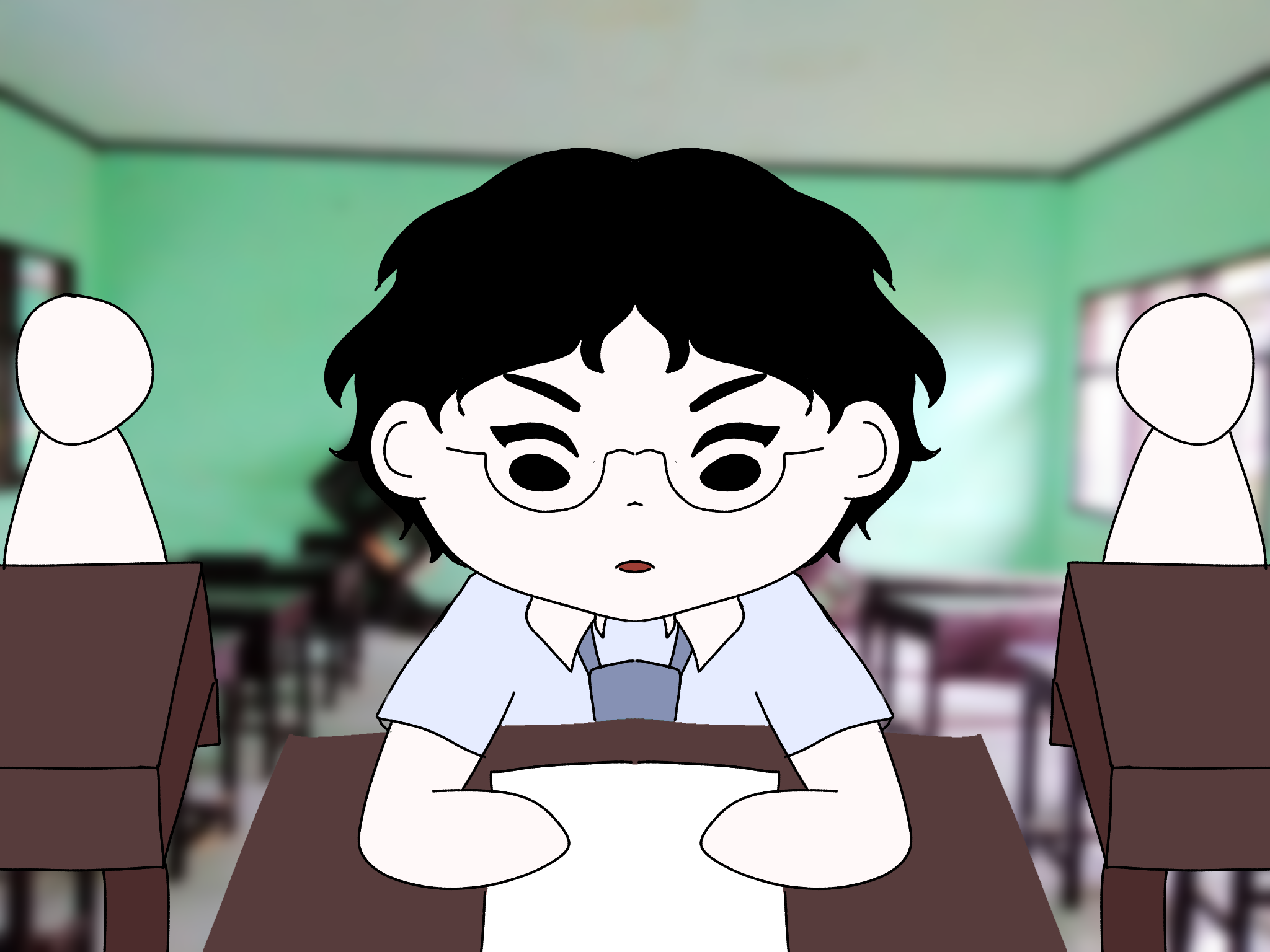 Tipe-tipe siswa saat mengerjakan test dadakan