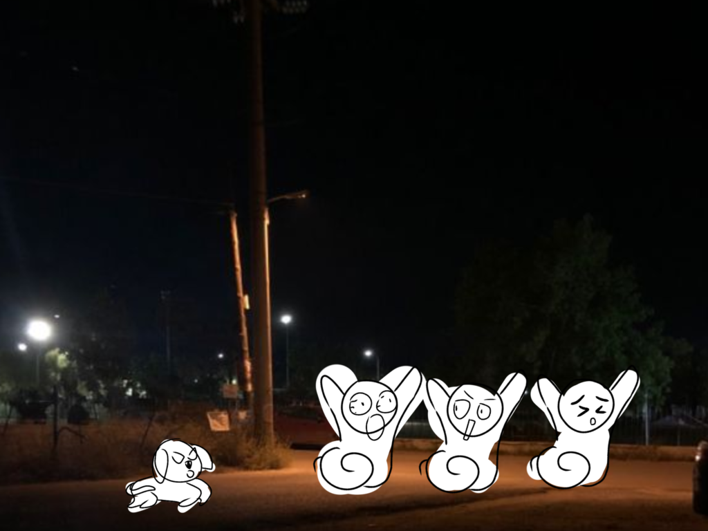 Kejadian kejar-kejaran saat sahur itu berlangsung dengan cepat