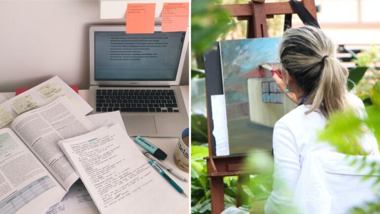 Baik belajar dan hobi, keduanya adalah hal yang baik dan bermanfaat. Belajar berguna buat kecerdasan, hobi berguna buat mental healthmu