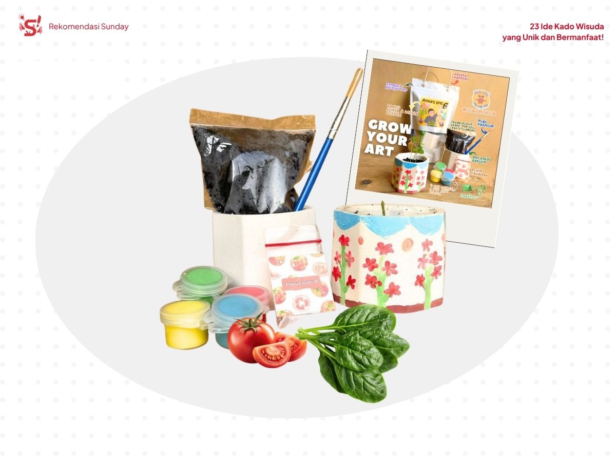 grow your art sebagai ide kado wisuda