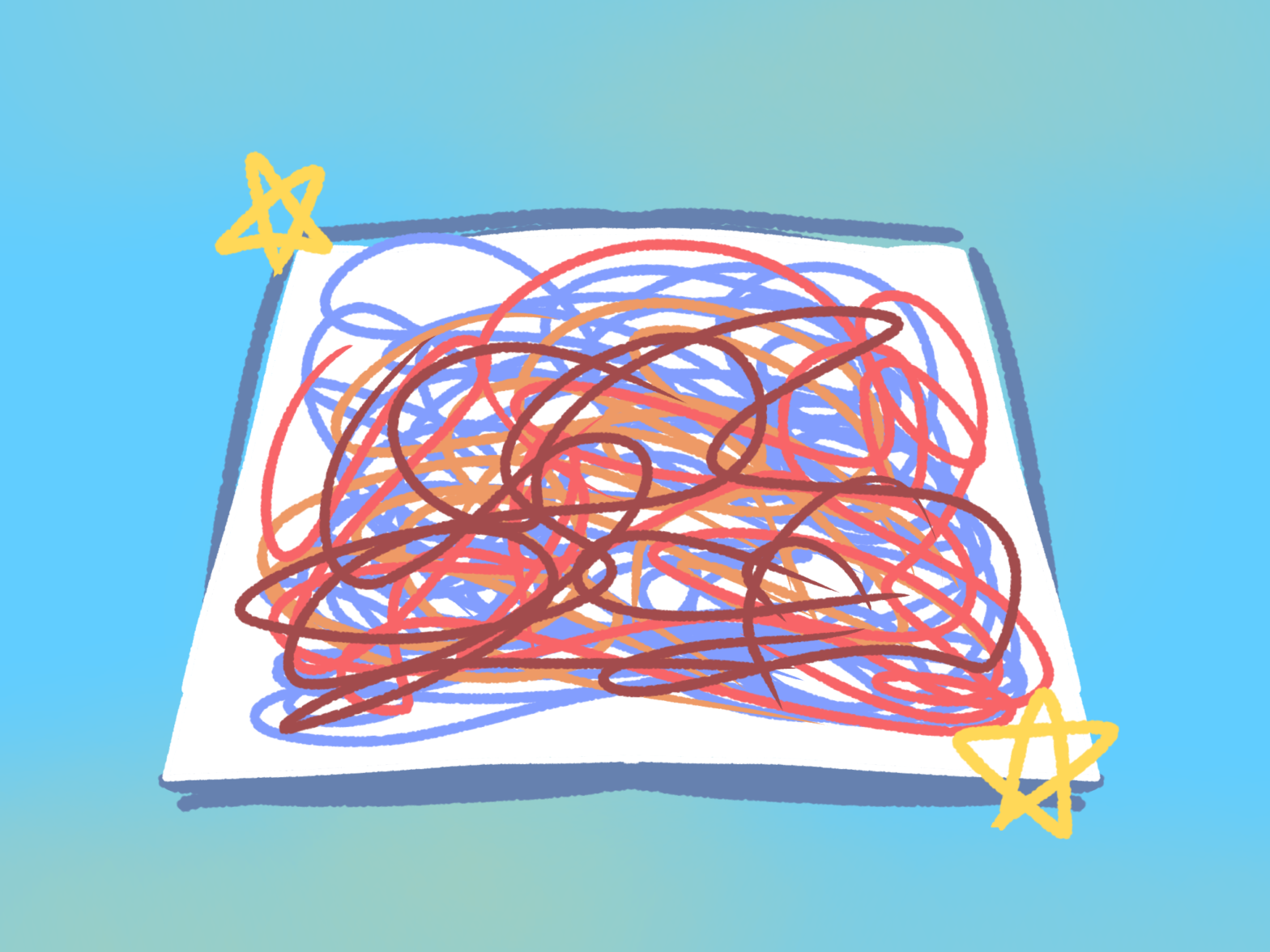 Cerpen tentang Arga yang mencoba menggambar sesuatu yang indah