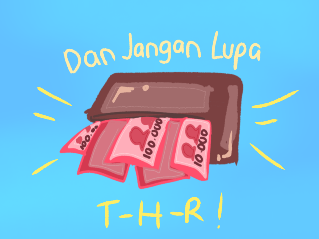 Menyambut hari Lebaran, Fikri dan keluarganya membereskan rumah untuk menyambut tamu yang akan datang.