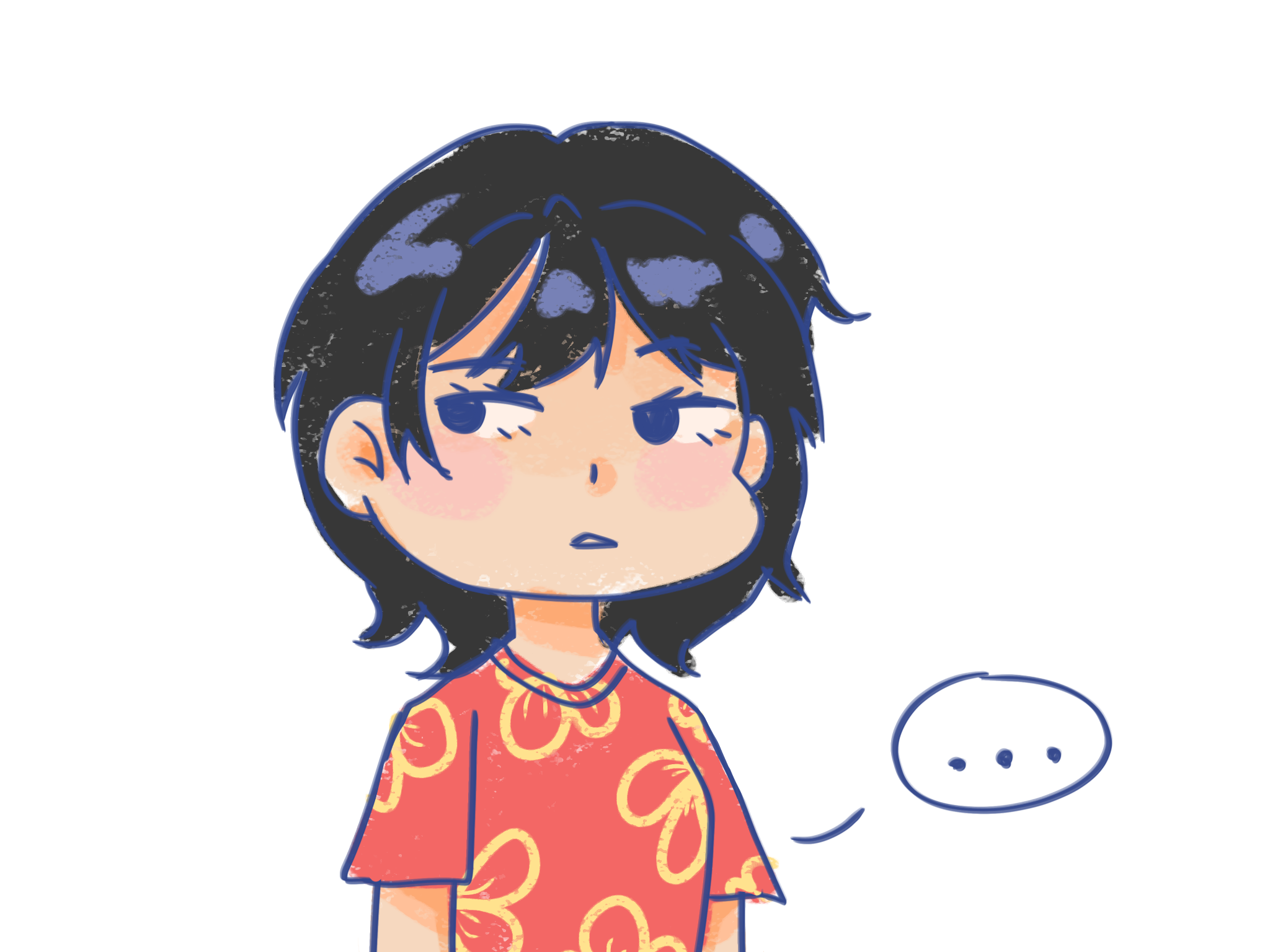 Nasi goreng rendang buatan Nara yang dibuat seminggu setelah hari lebaran.