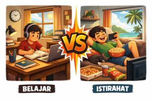5 Tips Belajar vs Istirahat di Hari Libur