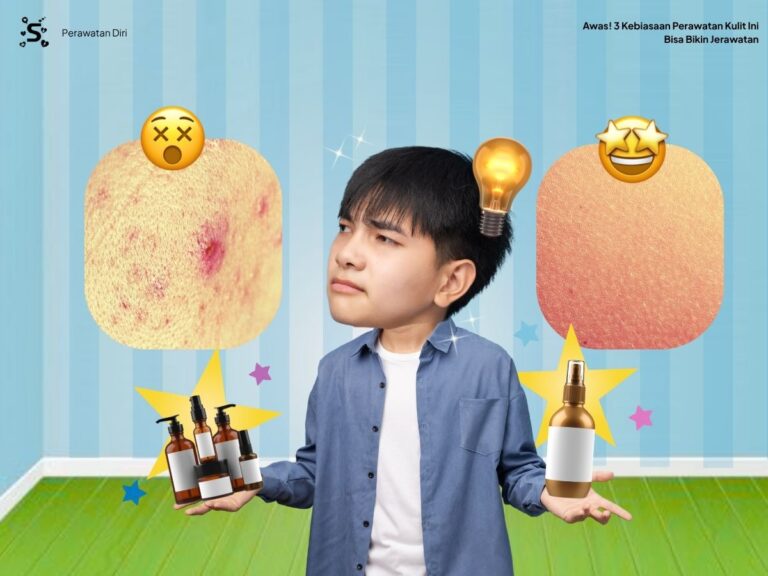 Kebiasaan perawatan kulit yang dapat memunculkan jerawat