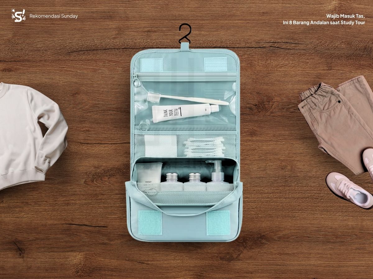 Travel storage untuk menaruh barang selama study tour