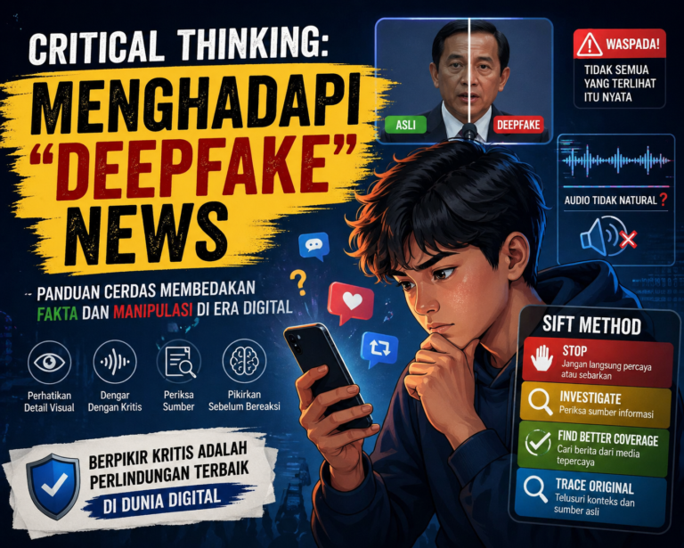 Belajar Critical Thinking: Menghadapi “Deepfake” News