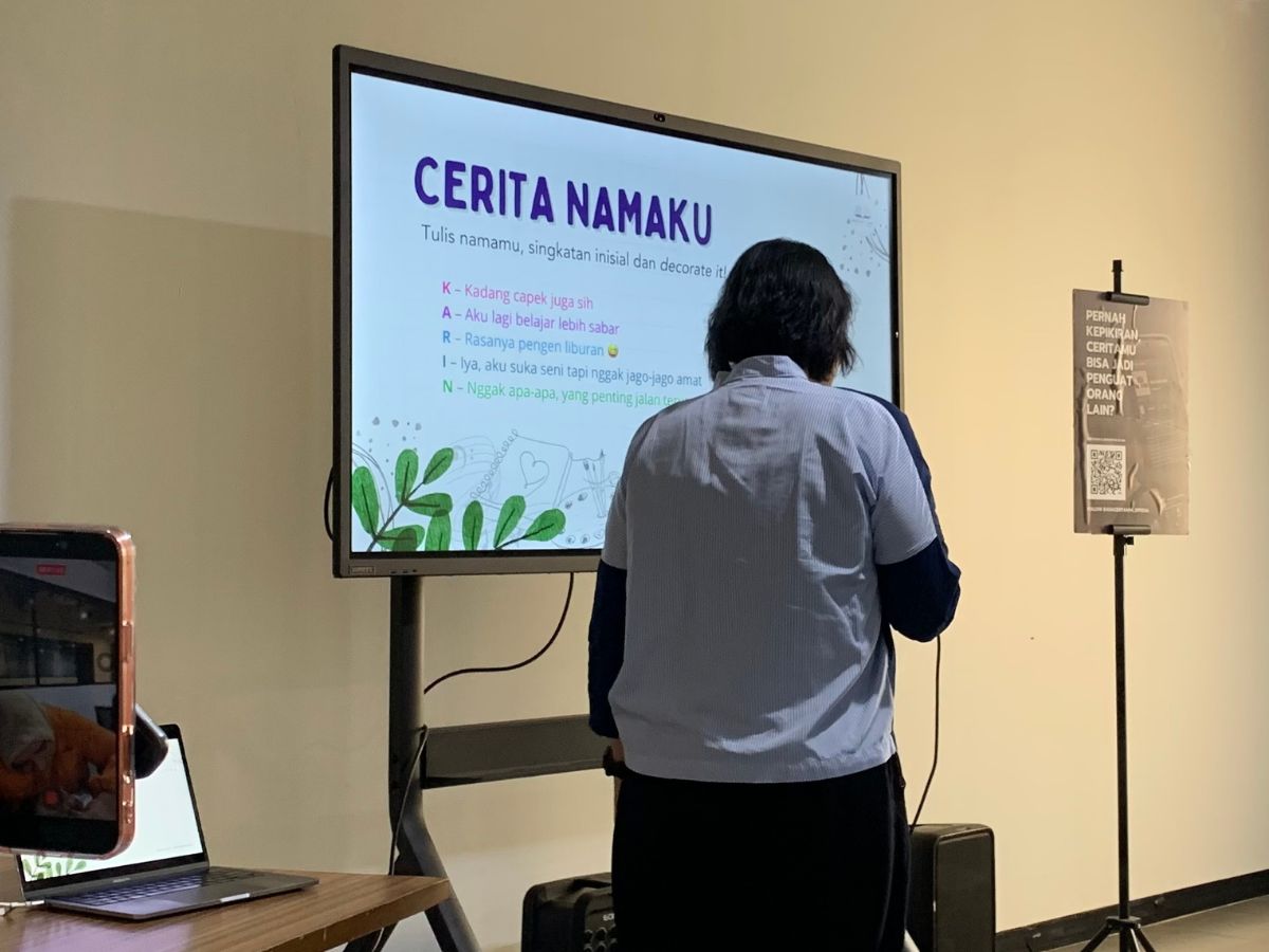 kegiatan Creative Emotional Wellness menghadirkan ruang Kelola Emosi lewat seni dan refleksi diri. Simak keseruannya di sini!