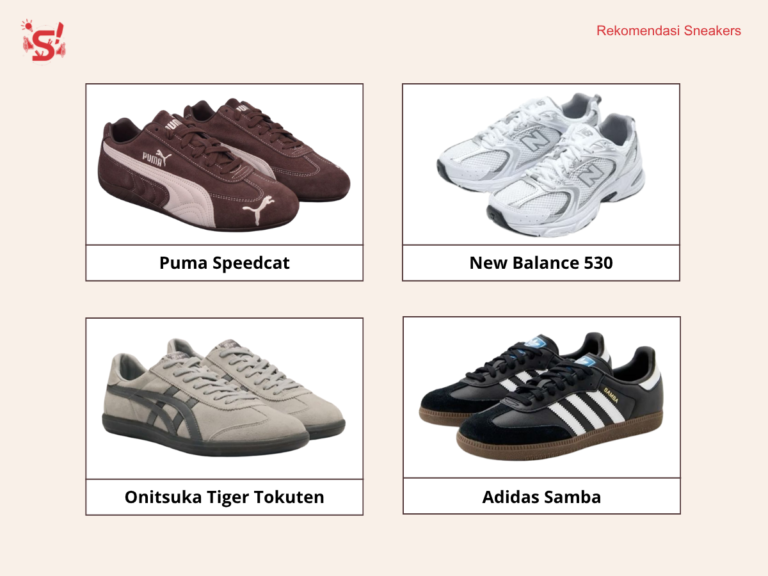 Rekomendasi Sepatu yang Wajib Ada di Wardrobe Kamu!​