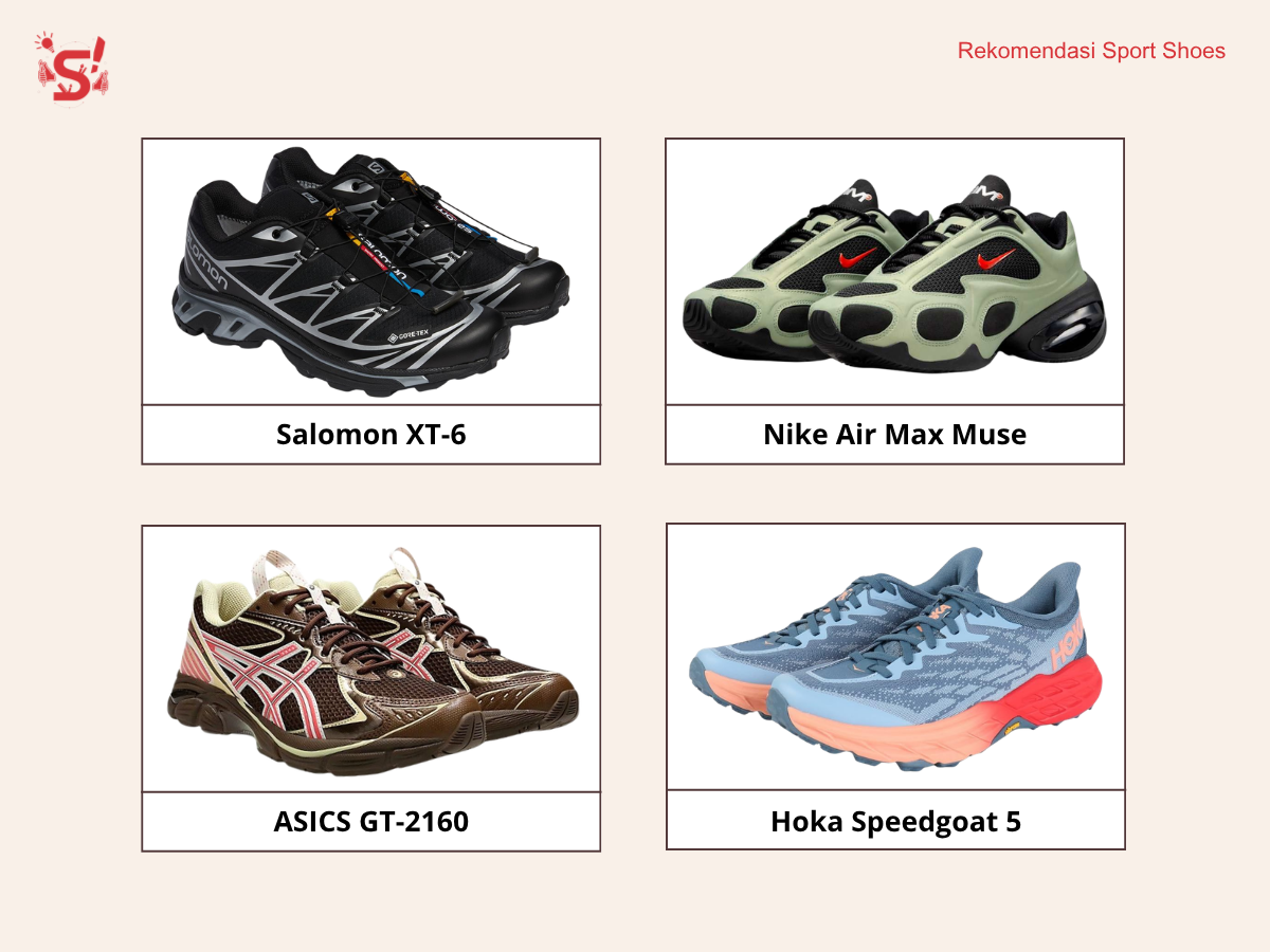 Rekomendasi Sepatu yang Wajib Ada di Wardrobe Kamu!​