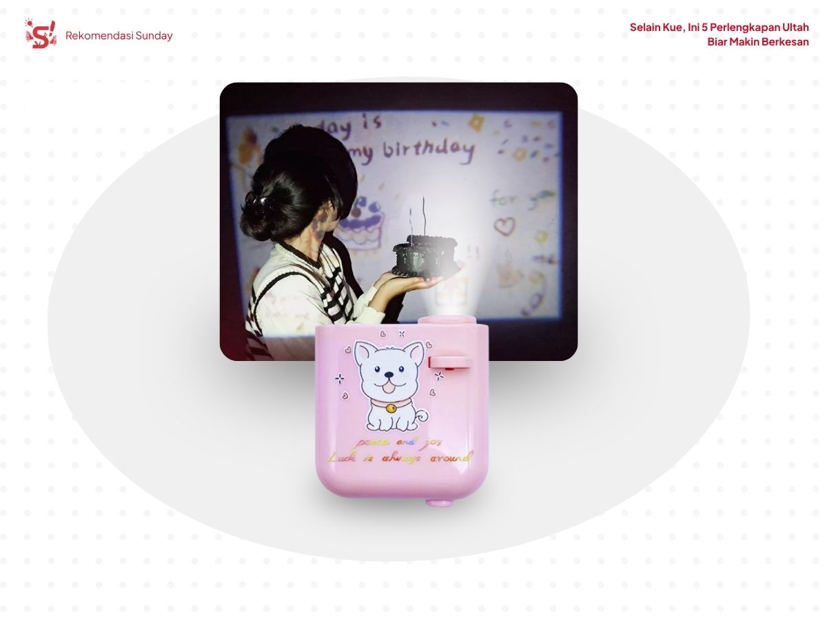 Projector Mini sebagai inspirasi perlengkapan ultah