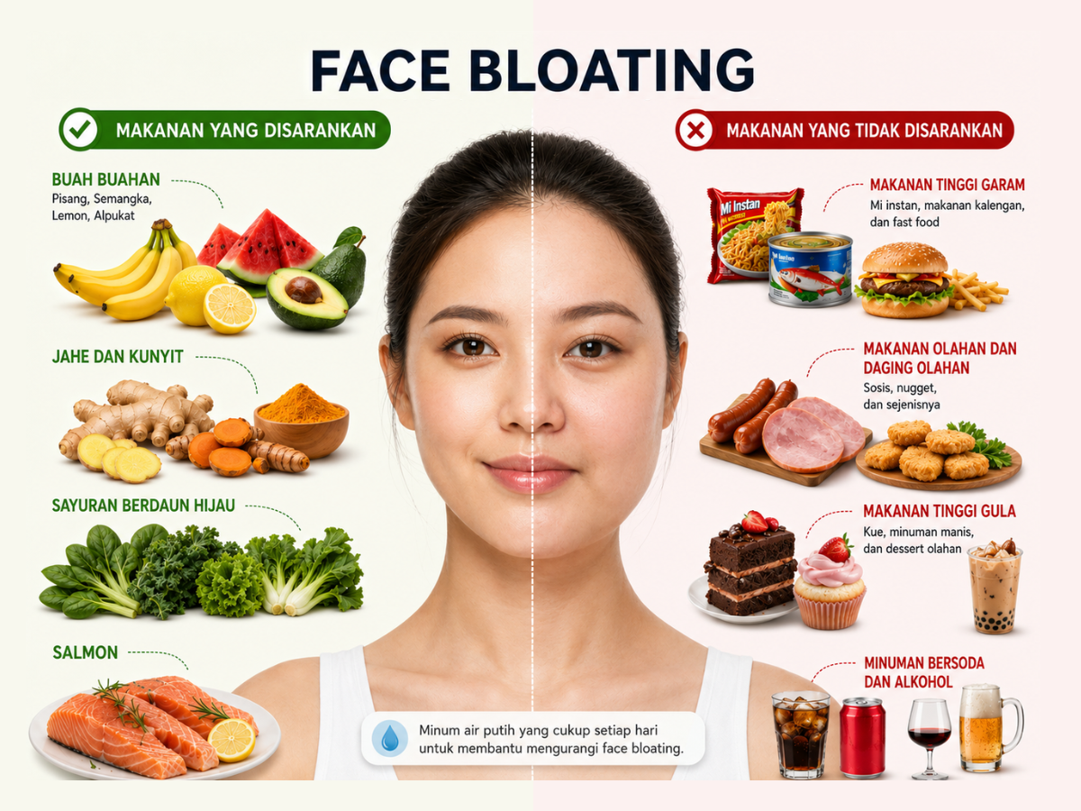 Wajah Bengkak di Pagi Hari? Ini Cara Mengatasi Face Bloating dengan Bahan Sederhana