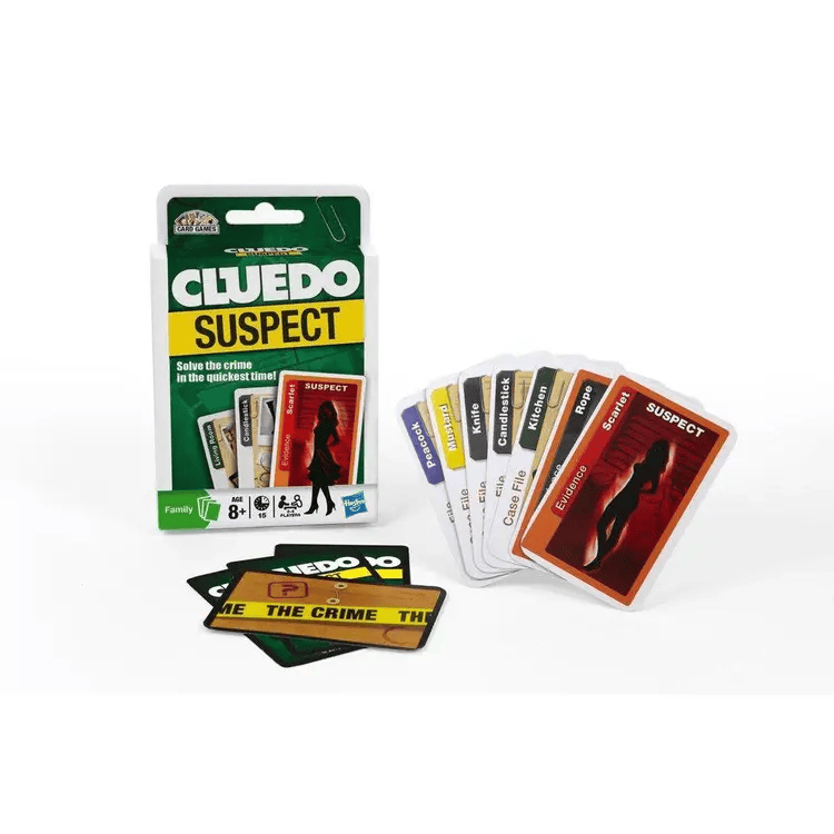 Salah satu rekomendasi permainan kartu, Cluedo Suspect