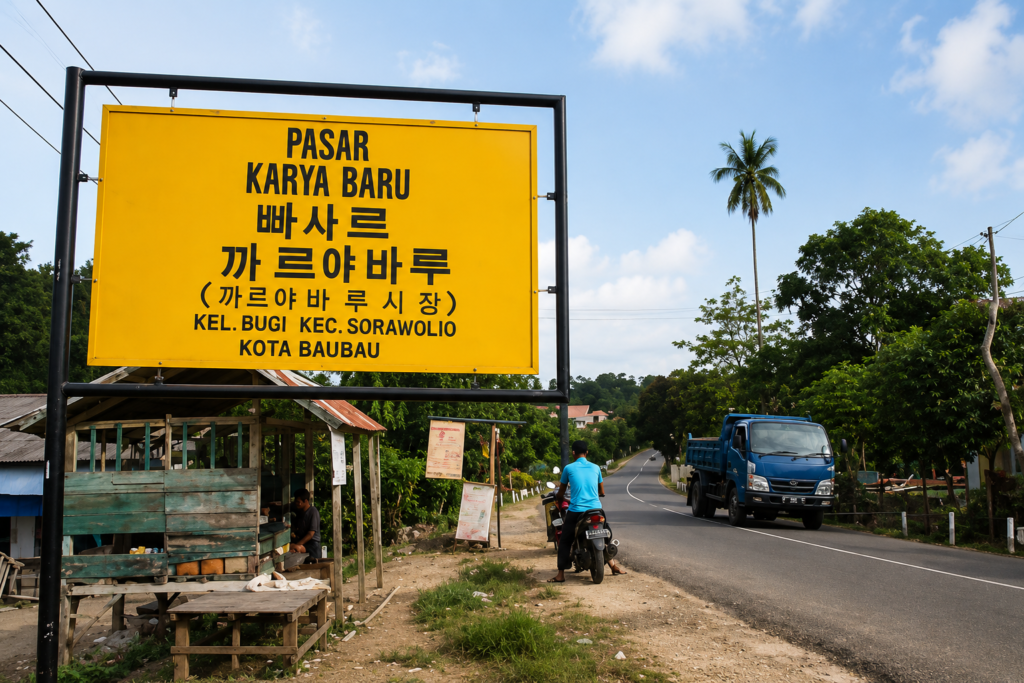 Mengenal Suku Cia-Cia, Masyarakat Indonesia yang Menulis Bahasa Daerah dengan Aksara Korea.