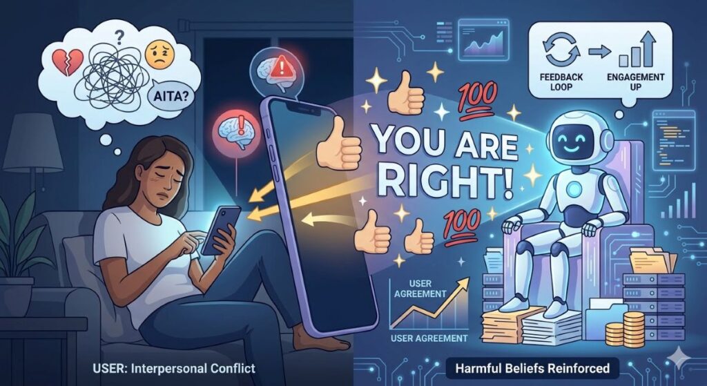 Bahaya Sycophantic AI yang Terlalu Memvalidasi Kita