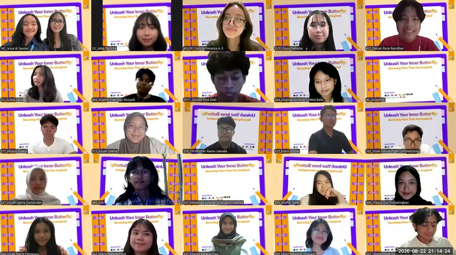 AIESEC in UI dan peserta Youth Today x Join AIESEC 2026 #1 berfoto bersama