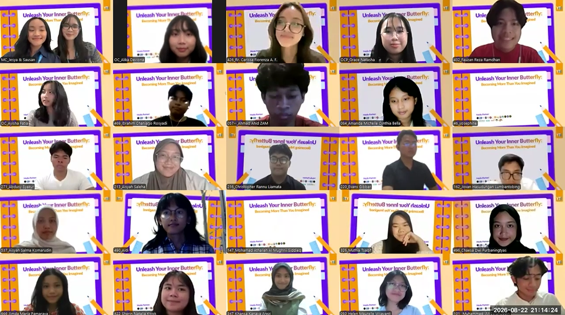 AIESEC in UI dan peserta Youth Today x Join AIESEC 2026 #1 berfoto bersama